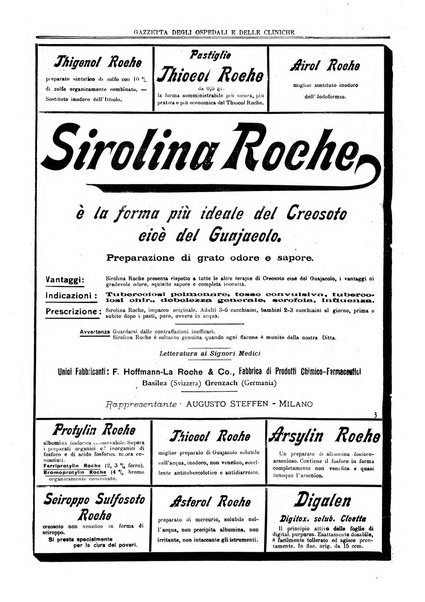 Gazzetta degli ospedali e delle cliniche