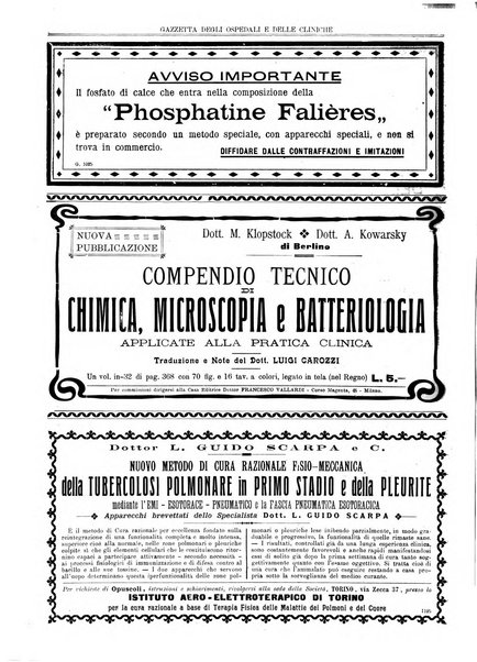 Gazzetta degli ospedali e delle cliniche