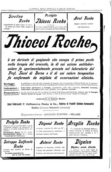 Gazzetta degli ospedali e delle cliniche