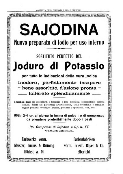 Gazzetta degli ospedali e delle cliniche