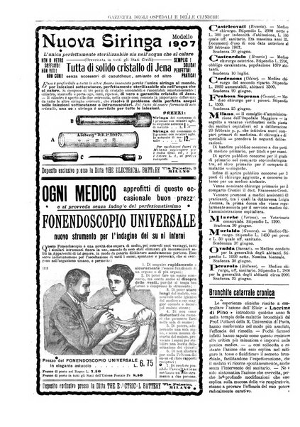 Gazzetta degli ospedali e delle cliniche