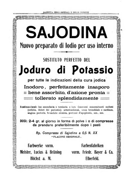 Gazzetta degli ospedali e delle cliniche