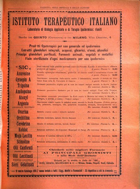 Gazzetta degli ospedali e delle cliniche