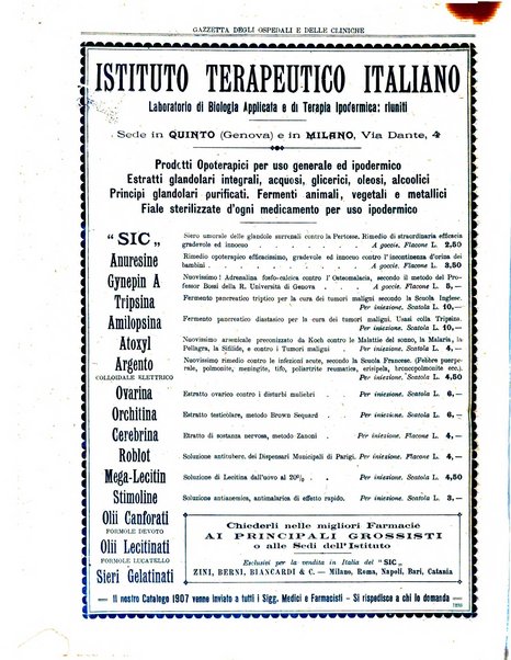 Gazzetta degli ospedali e delle cliniche