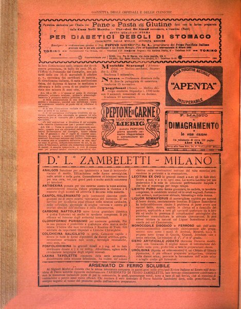 Gazzetta degli ospedali e delle cliniche