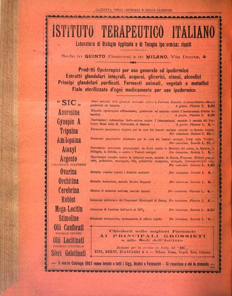 Gazzetta degli ospedali e delle cliniche