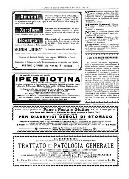 Gazzetta degli ospedali e delle cliniche