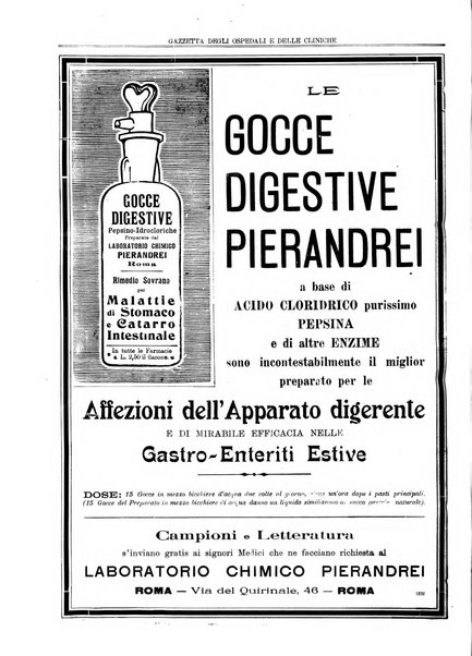 Gazzetta degli ospedali e delle cliniche