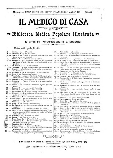 Gazzetta degli ospedali e delle cliniche