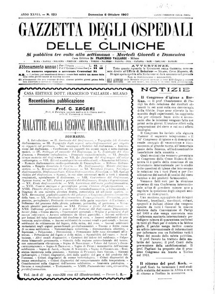 Gazzetta degli ospedali e delle cliniche