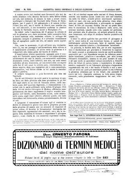 Gazzetta degli ospedali e delle cliniche