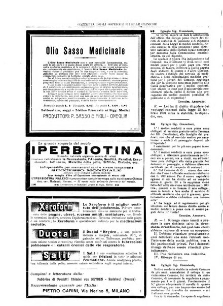 Gazzetta degli ospedali e delle cliniche