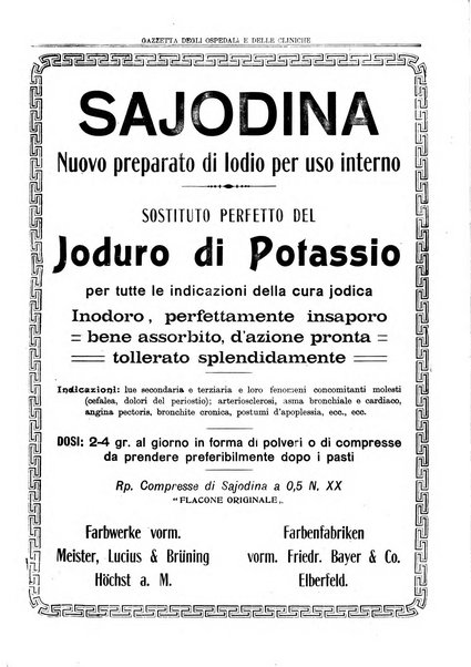 Gazzetta degli ospedali e delle cliniche