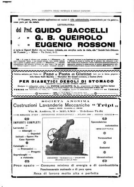 Gazzetta degli ospedali e delle cliniche