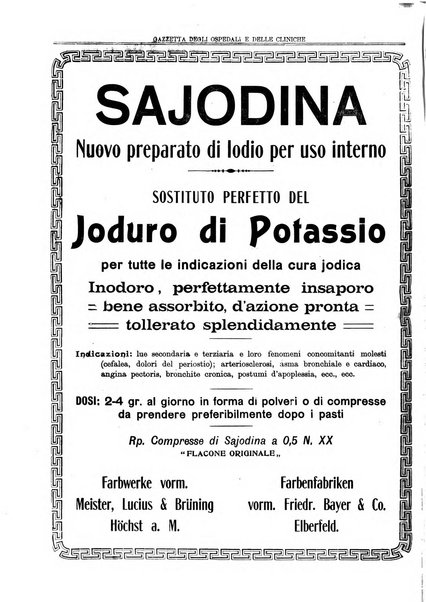 Gazzetta degli ospedali e delle cliniche