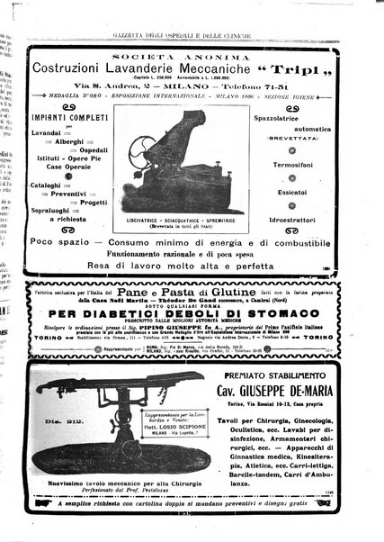 Gazzetta degli ospedali e delle cliniche