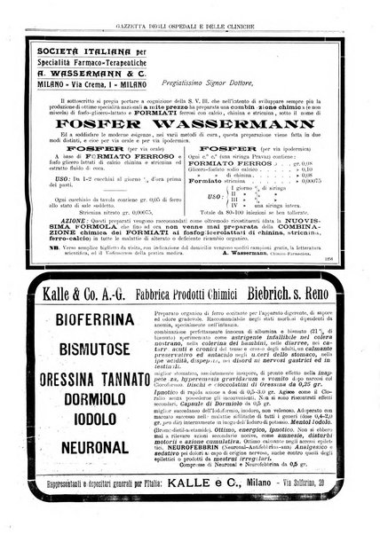 Gazzetta degli ospedali e delle cliniche