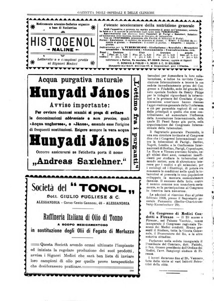 Gazzetta degli ospedali e delle cliniche