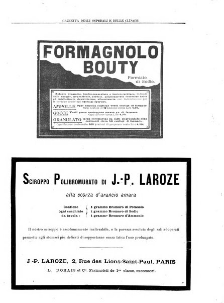 Gazzetta degli ospedali e delle cliniche