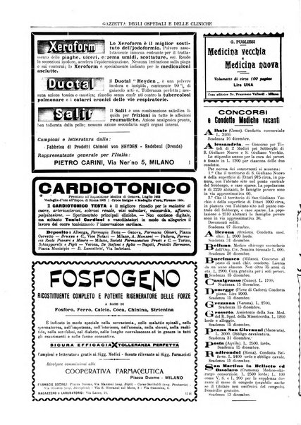 Gazzetta degli ospedali e delle cliniche