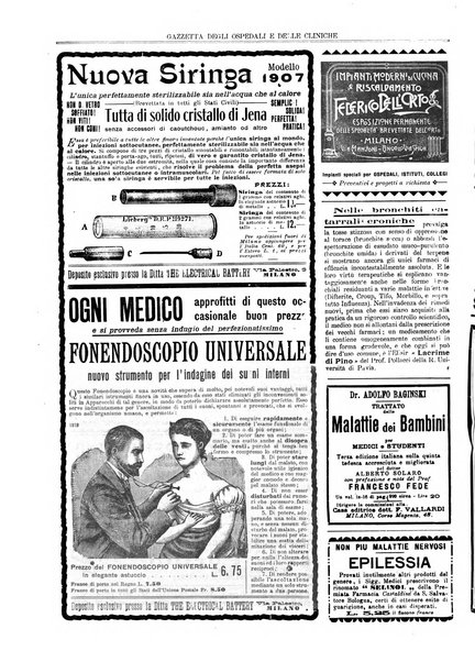 Gazzetta degli ospedali e delle cliniche