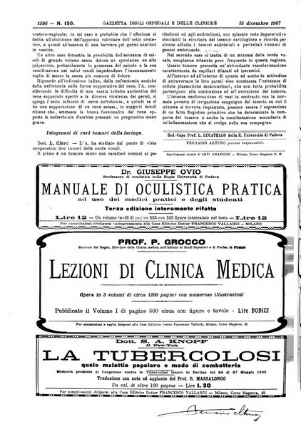 Gazzetta degli ospedali e delle cliniche