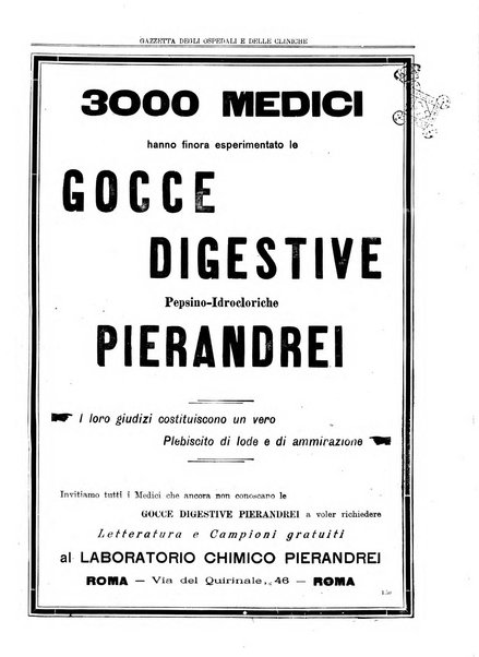 Gazzetta degli ospedali e delle cliniche