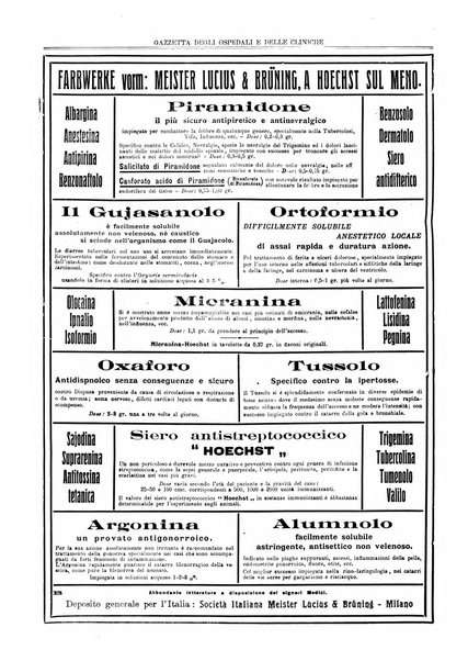 Gazzetta degli ospedali e delle cliniche