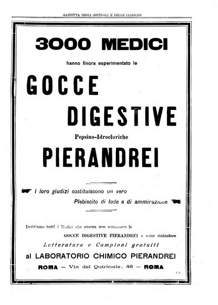 Gazzetta degli ospedali e delle cliniche