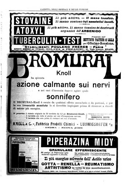 Gazzetta degli ospedali e delle cliniche