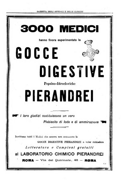 Gazzetta degli ospedali e delle cliniche