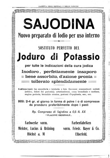 Gazzetta degli ospedali e delle cliniche