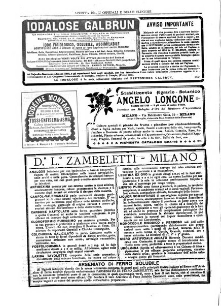 Gazzetta degli ospedali e delle cliniche