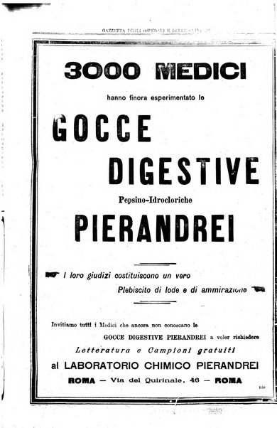 Gazzetta degli ospedali e delle cliniche