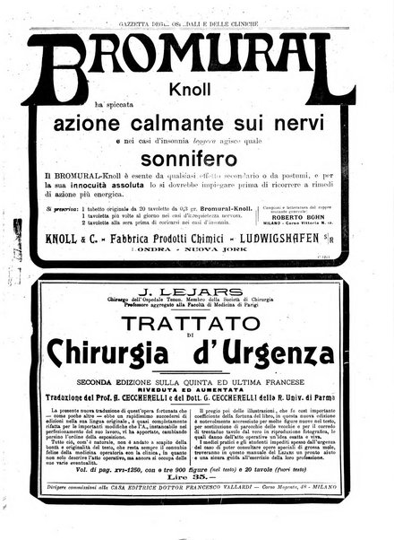 Gazzetta degli ospedali e delle cliniche