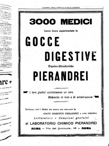 Gazzetta degli ospedali e delle cliniche