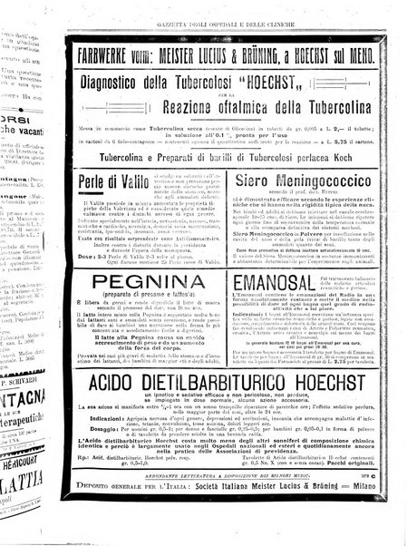 Gazzetta degli ospedali e delle cliniche