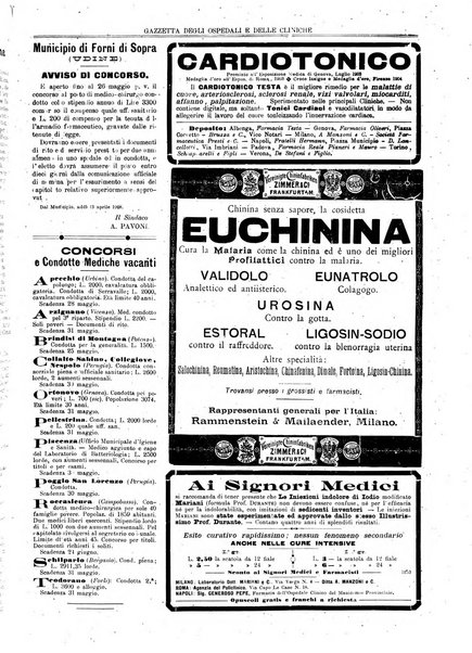 Gazzetta degli ospedali e delle cliniche