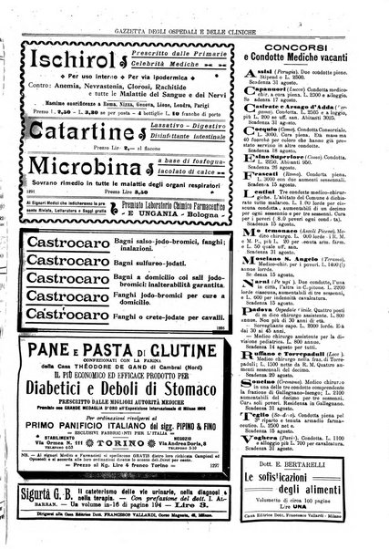 Gazzetta degli ospedali e delle cliniche