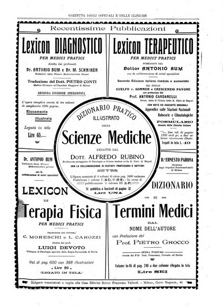 Gazzetta degli ospedali e delle cliniche