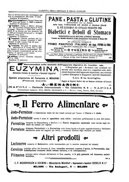 Gazzetta degli ospedali e delle cliniche