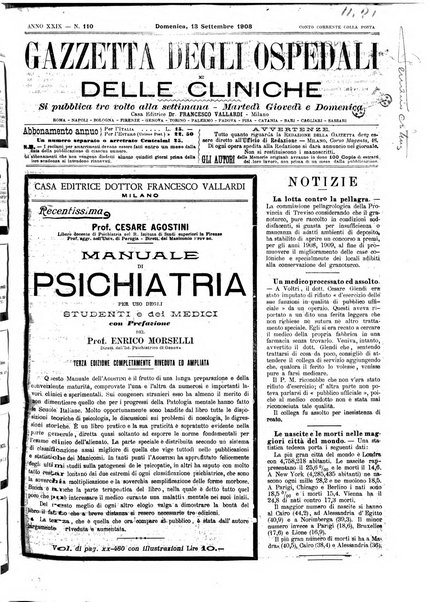 Gazzetta degli ospedali e delle cliniche