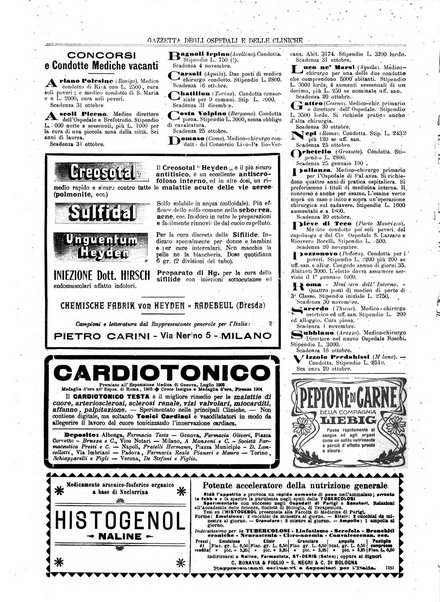 Gazzetta degli ospedali e delle cliniche