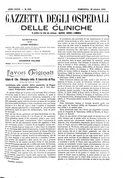 Gazzetta degli ospedali e delle cliniche