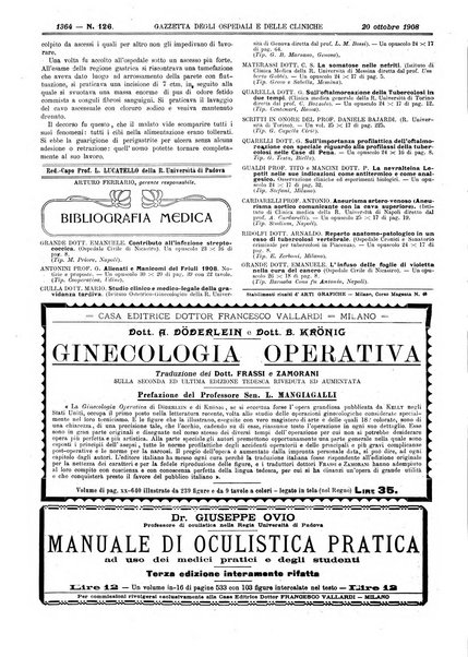 Gazzetta degli ospedali e delle cliniche