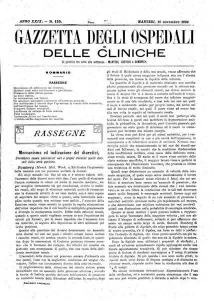 Gazzetta degli ospedali e delle cliniche