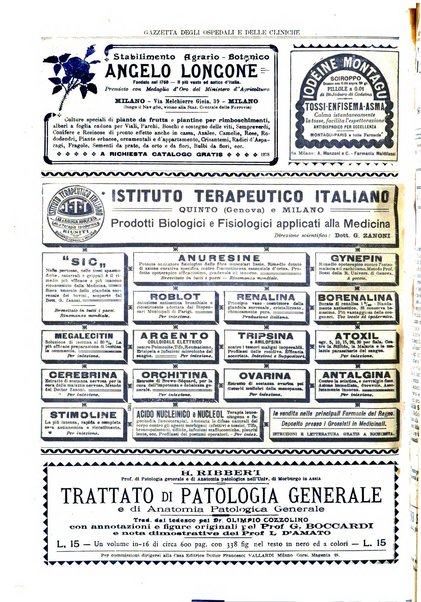 Gazzetta degli ospedali e delle cliniche