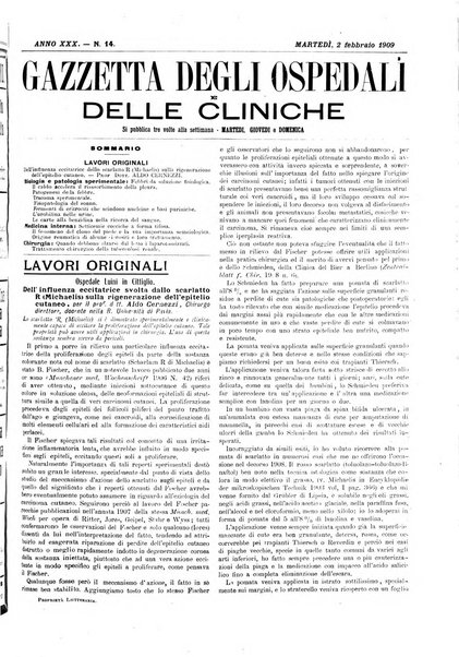 Gazzetta degli ospedali e delle cliniche