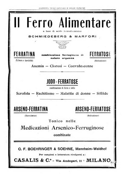 Gazzetta degli ospedali e delle cliniche