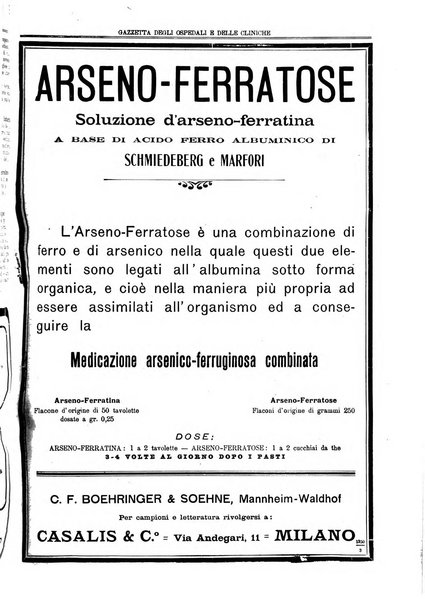 Gazzetta degli ospedali e delle cliniche